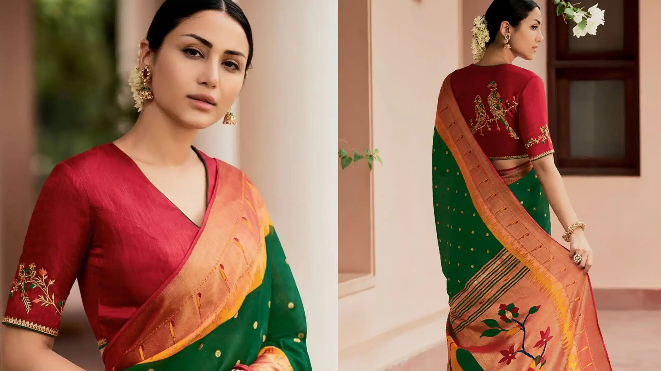 Which Colour Blouse to Wear with Green Saree – Expert Style Guide