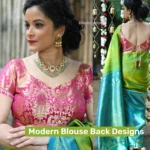 Modern Blouse Back Designs