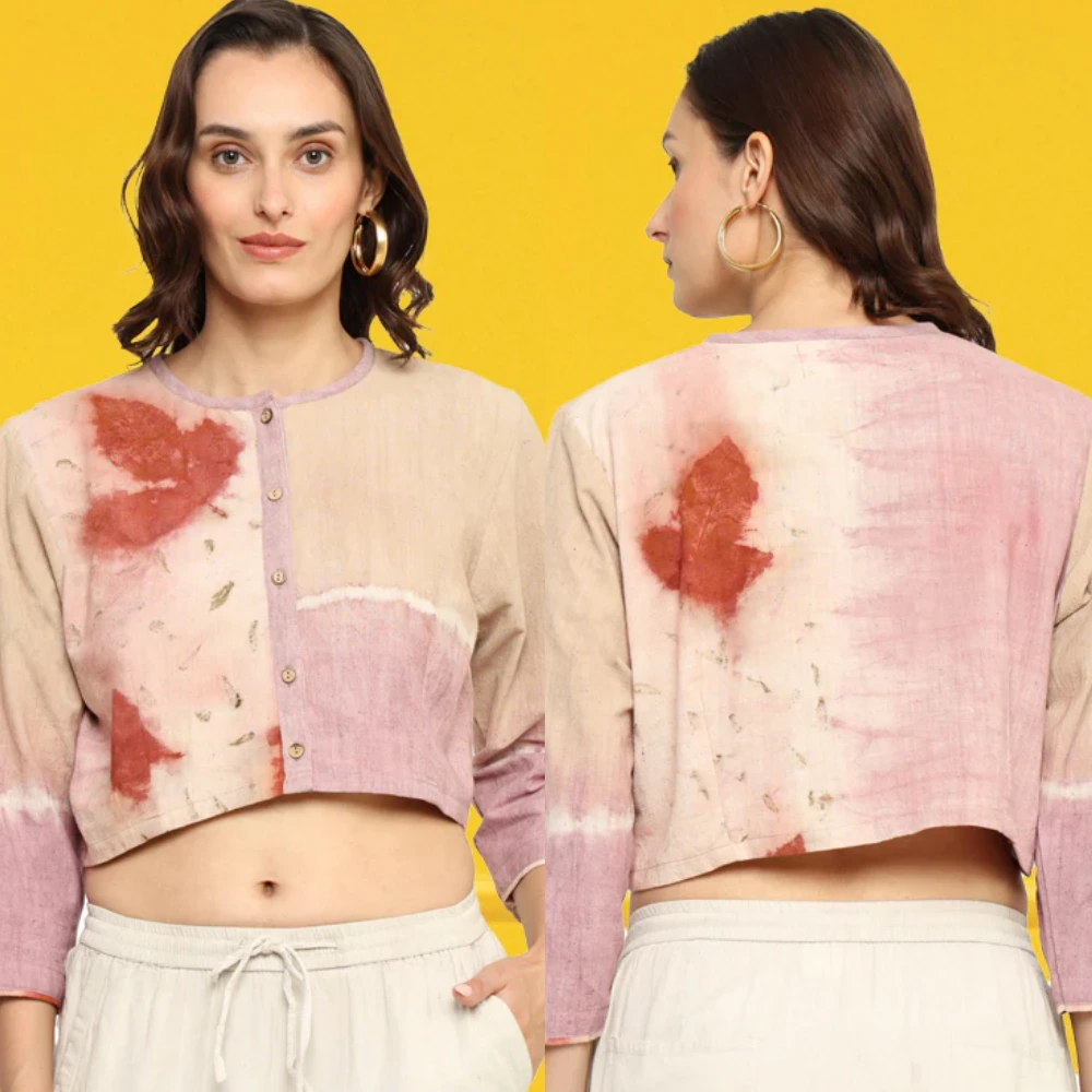 Bageeya "Ayur" Handspun Organic Cotton Blouse