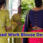 Thread Work Blouse Designs
