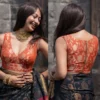 Banarasi Saree Blouse Back Designs