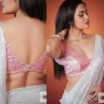 Backless Blouse design