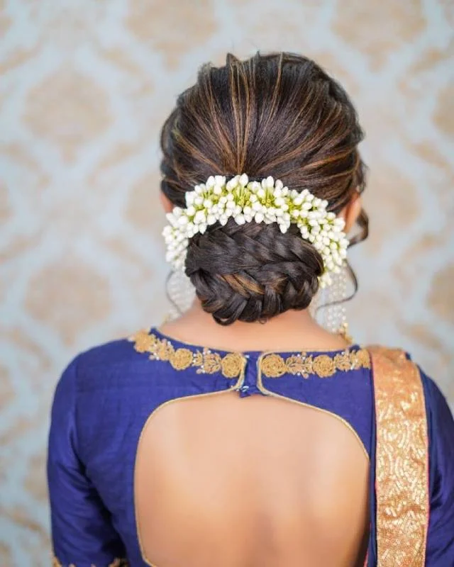 Messy Braided Bun
