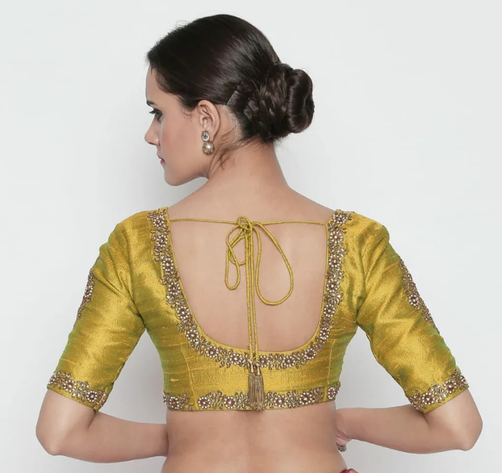 Kundan Work Blouse