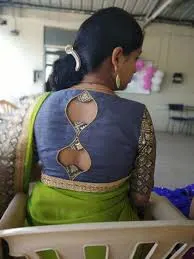 Double Keyhole Blouse