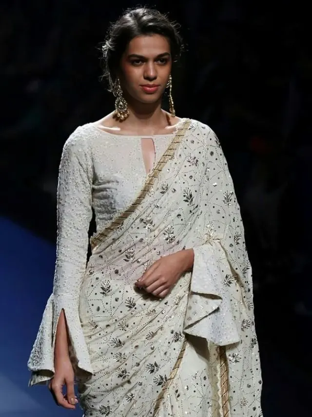 Slit Sleeve Blouse Design