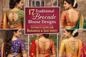 Traditional Brocade Blouse Designs
