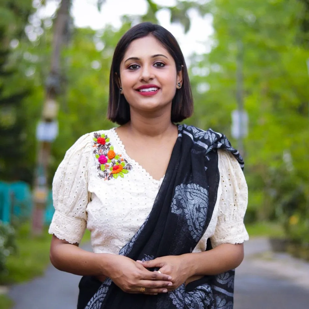 Puff Sleeve Hakoba Blouse