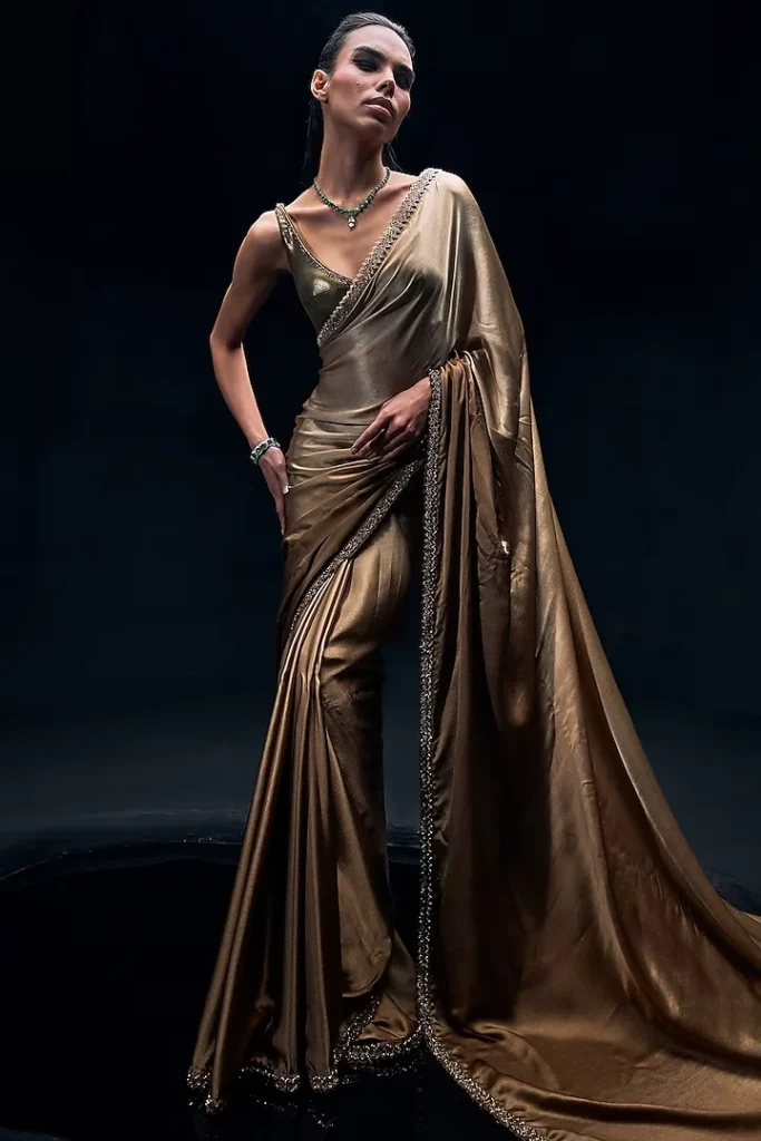 Metallic Saree