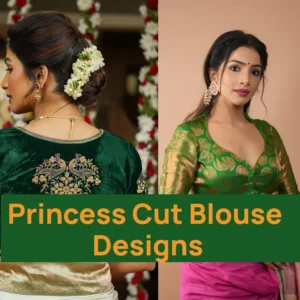 Modern Green Blouse Designs