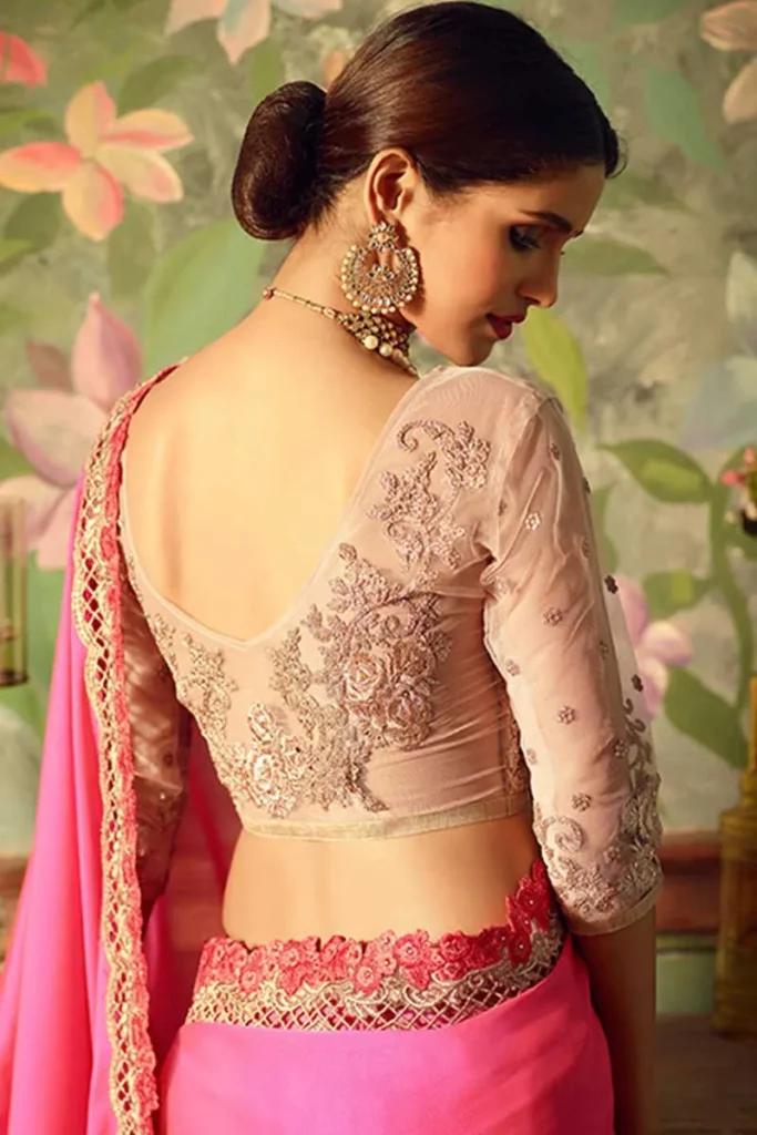 Round Back with Mesh Paneling