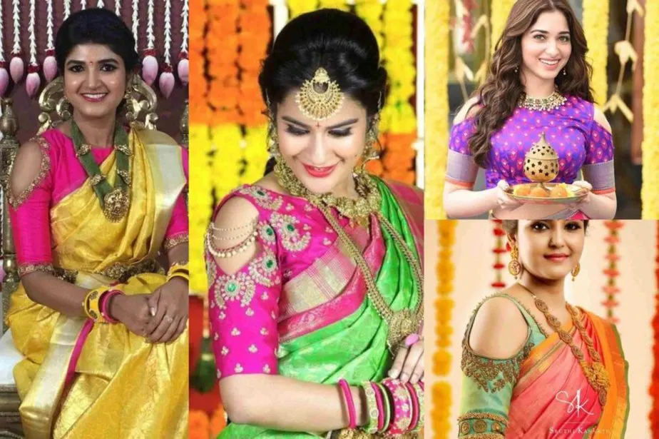  Cold Shoulder Back Neck Design