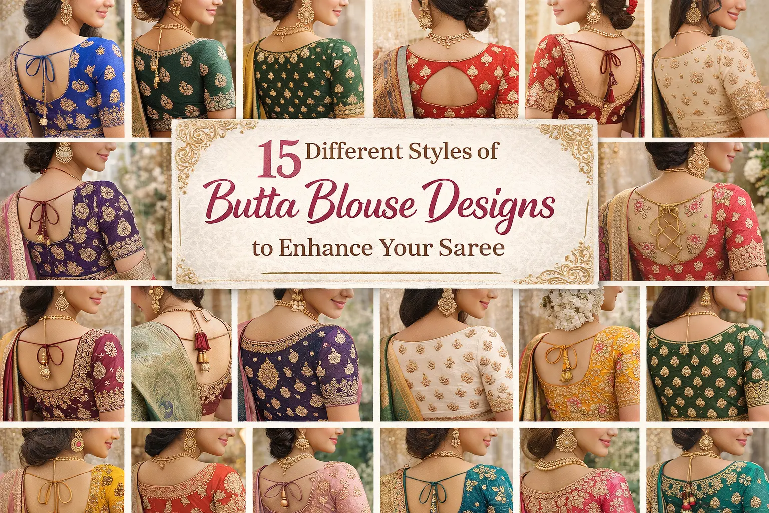 Butta Blouse Designs
