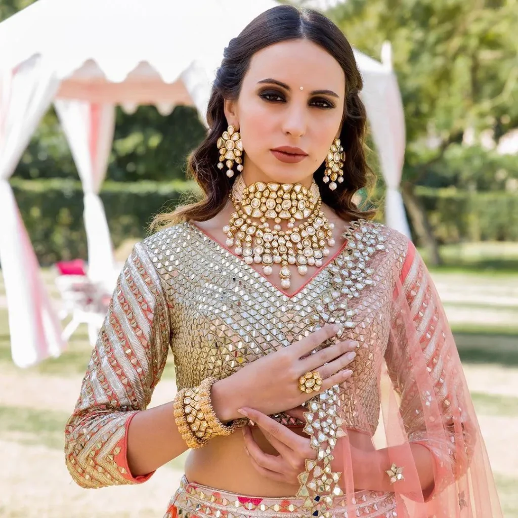 Sequins, Mirror Work & Embellished Blouses