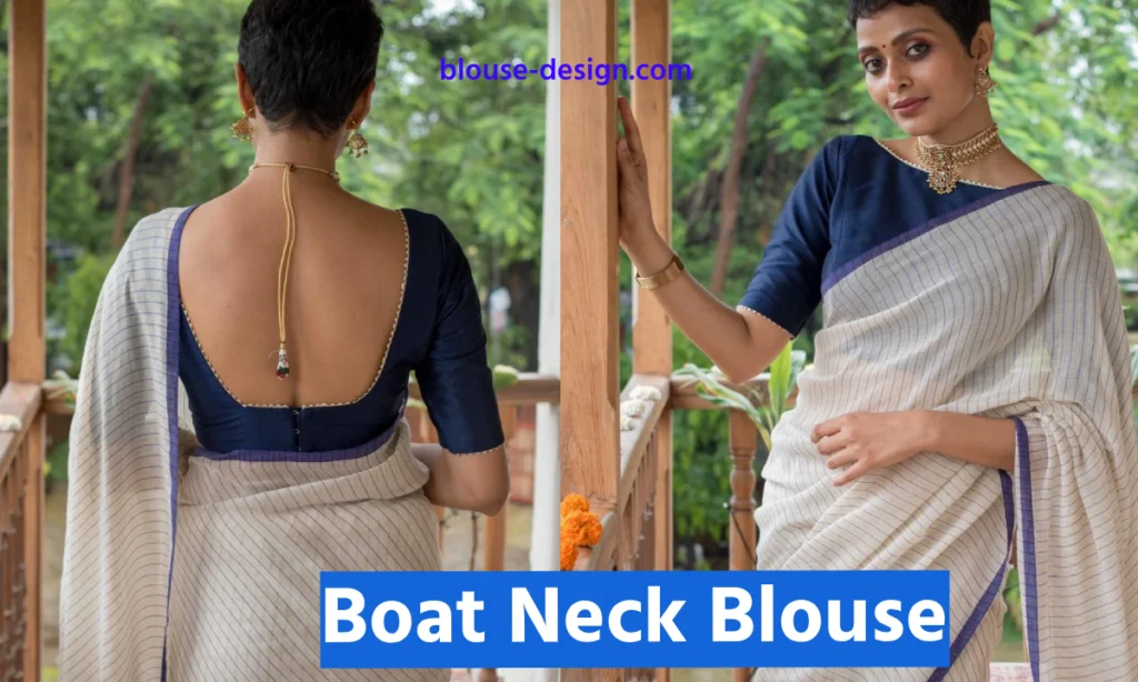 Boat Neck Blouse