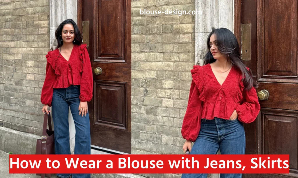 blouse with jeans
