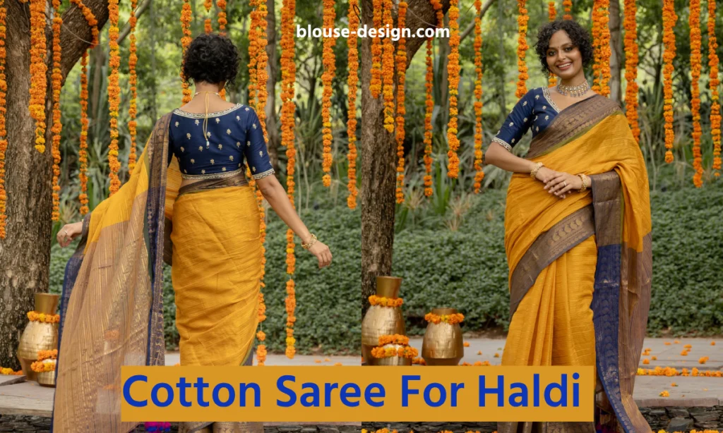 Cotton Saree For Haldi 