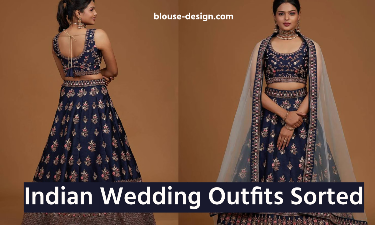 Indian Wedding Outfits Sorted from haldi to reception