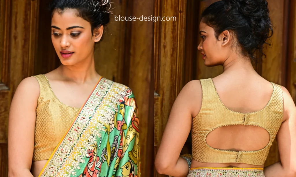 Sleeveless blouse