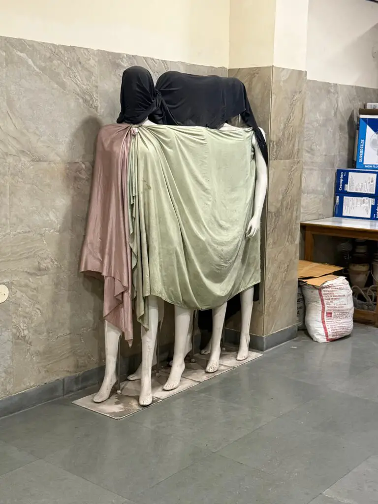 Parking area blouse design