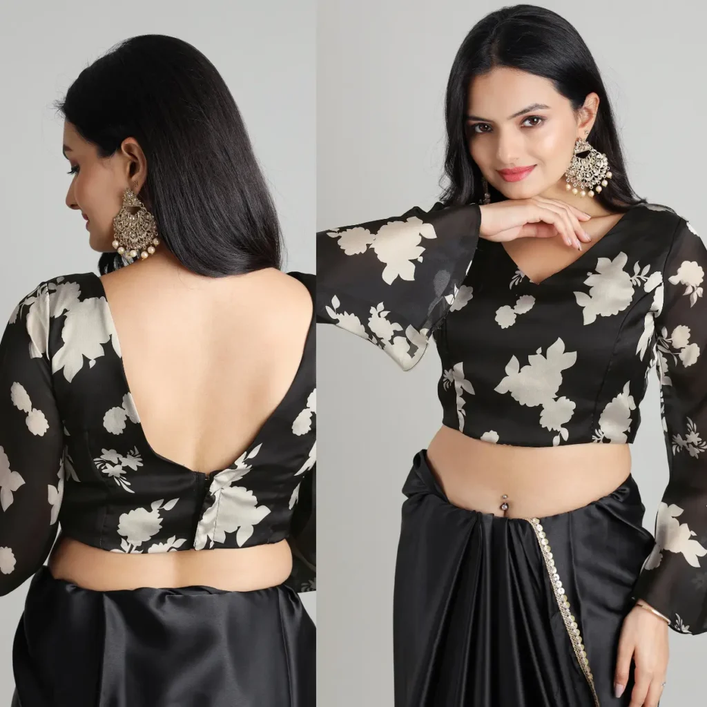 Full-Sleeve Blouse Designs