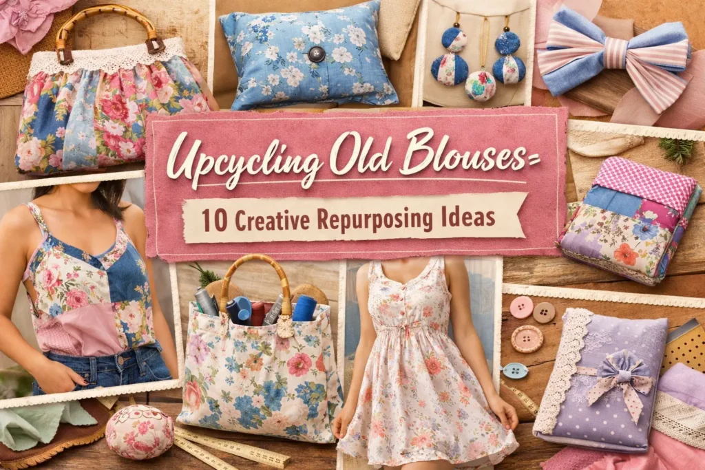 Upcycling Old Blouse