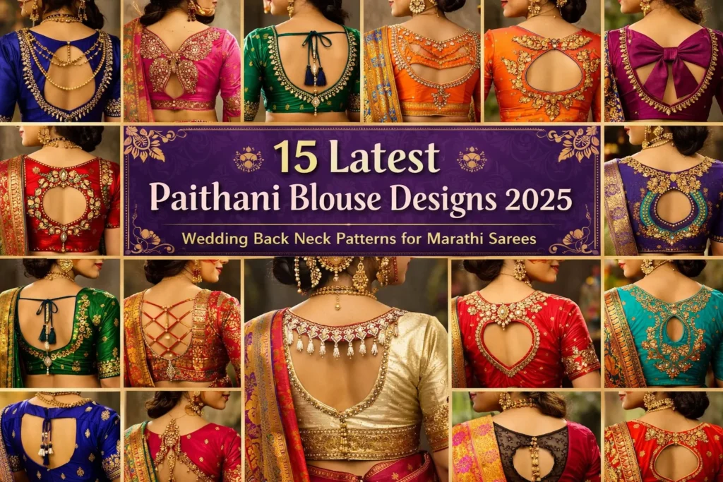 Paithani Blouse Designs