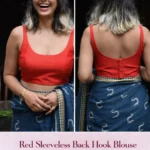 Red Blouse Designs
