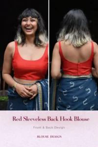 Red Blouse Designs