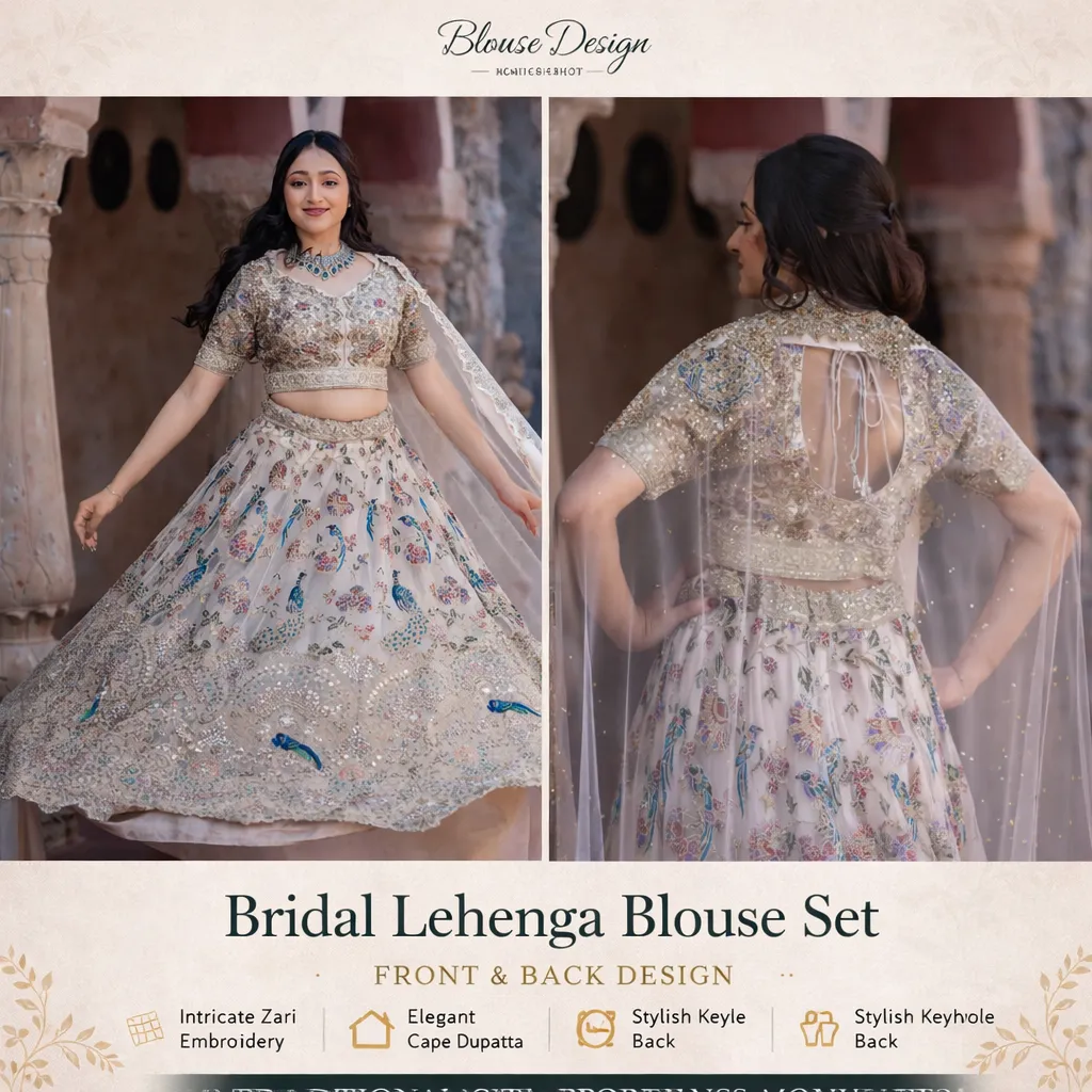 Bridal Lehenga Blouse Set
