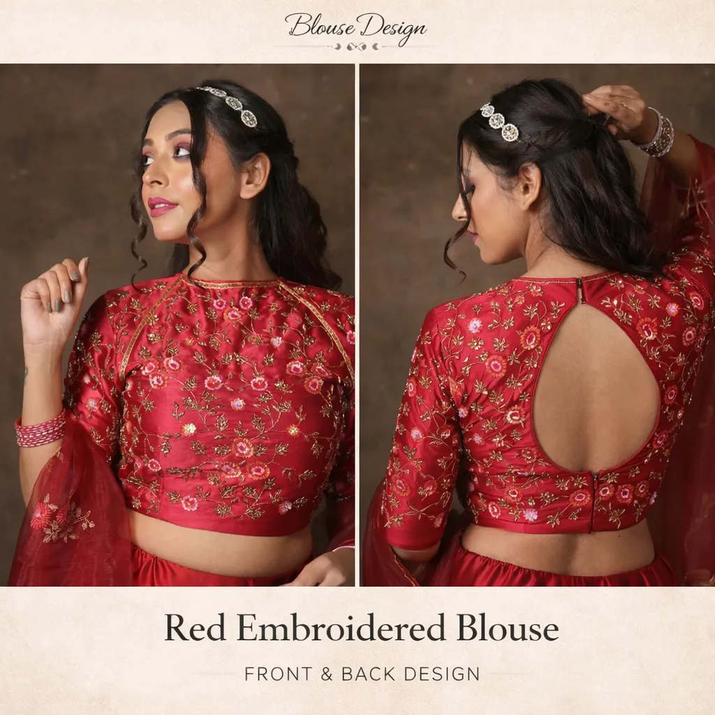 Ghagra Blouse design