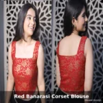 Latest Corset Blouse Designs