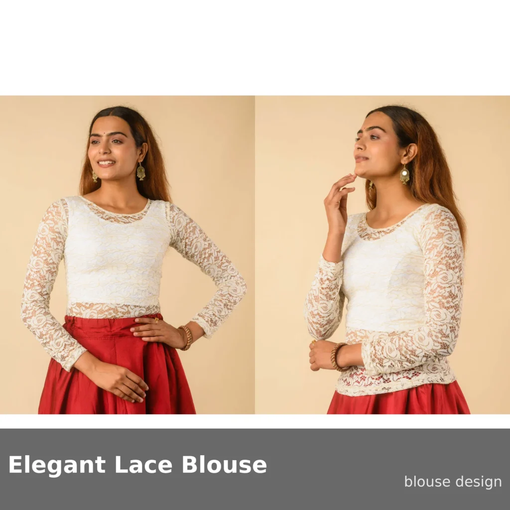 Elegant Lace Blouse