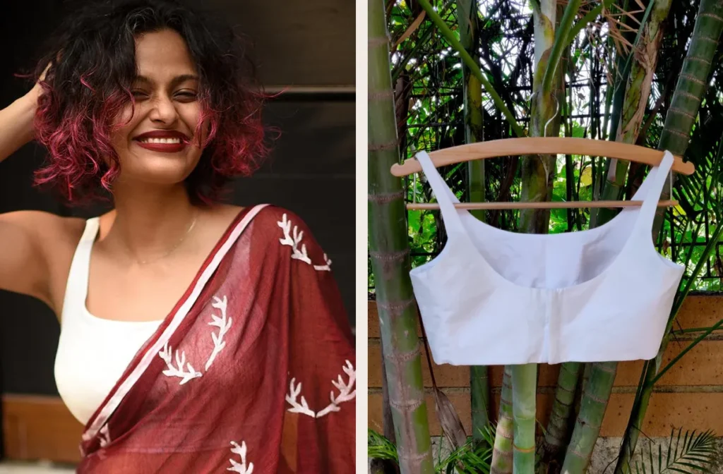 White Basic Sleeveless Blouse