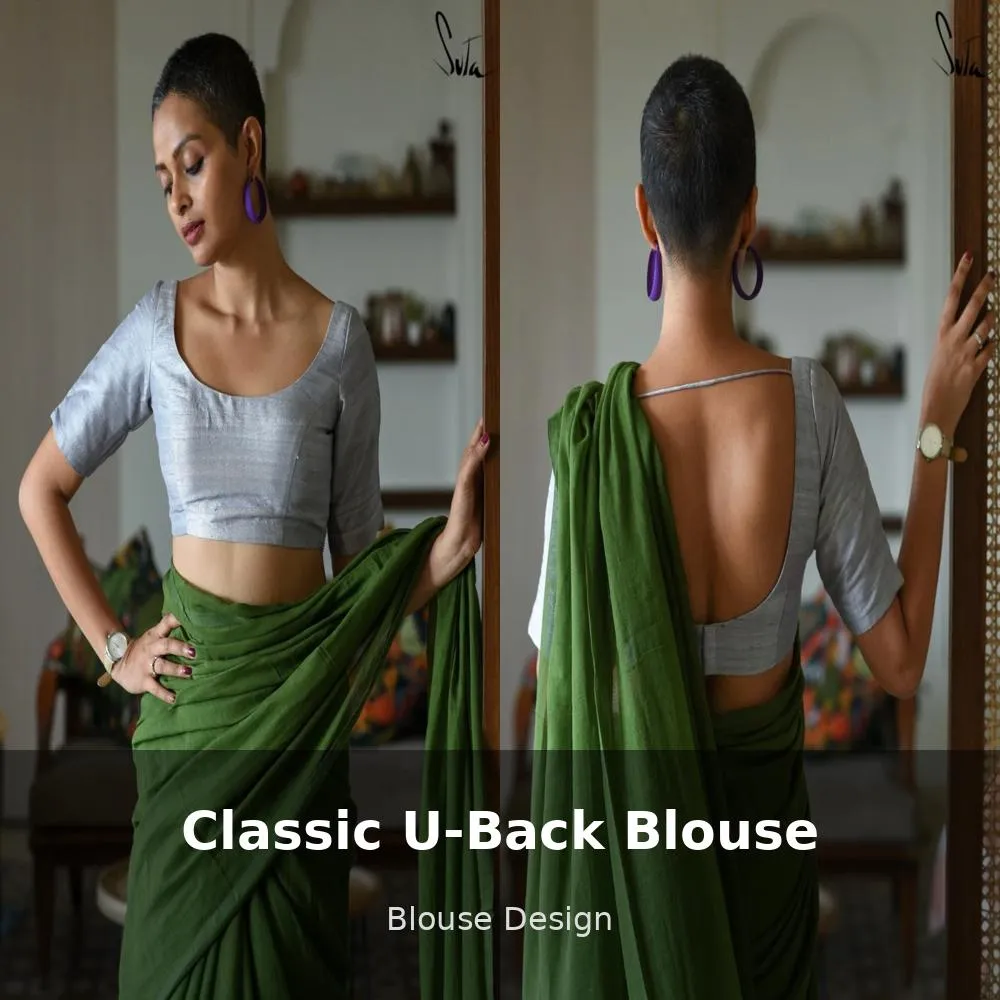Classic U-Back Blouse