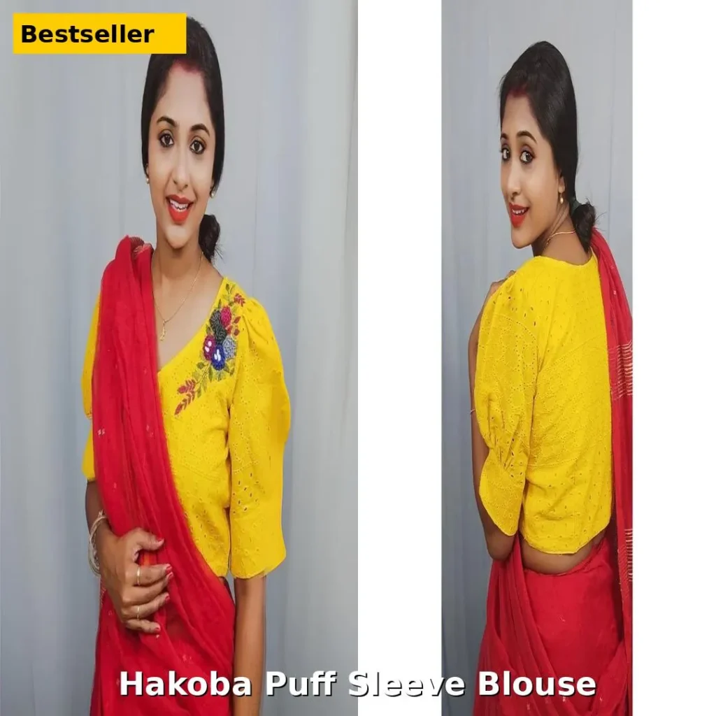 Hakoba Puff Sleeve Blouse