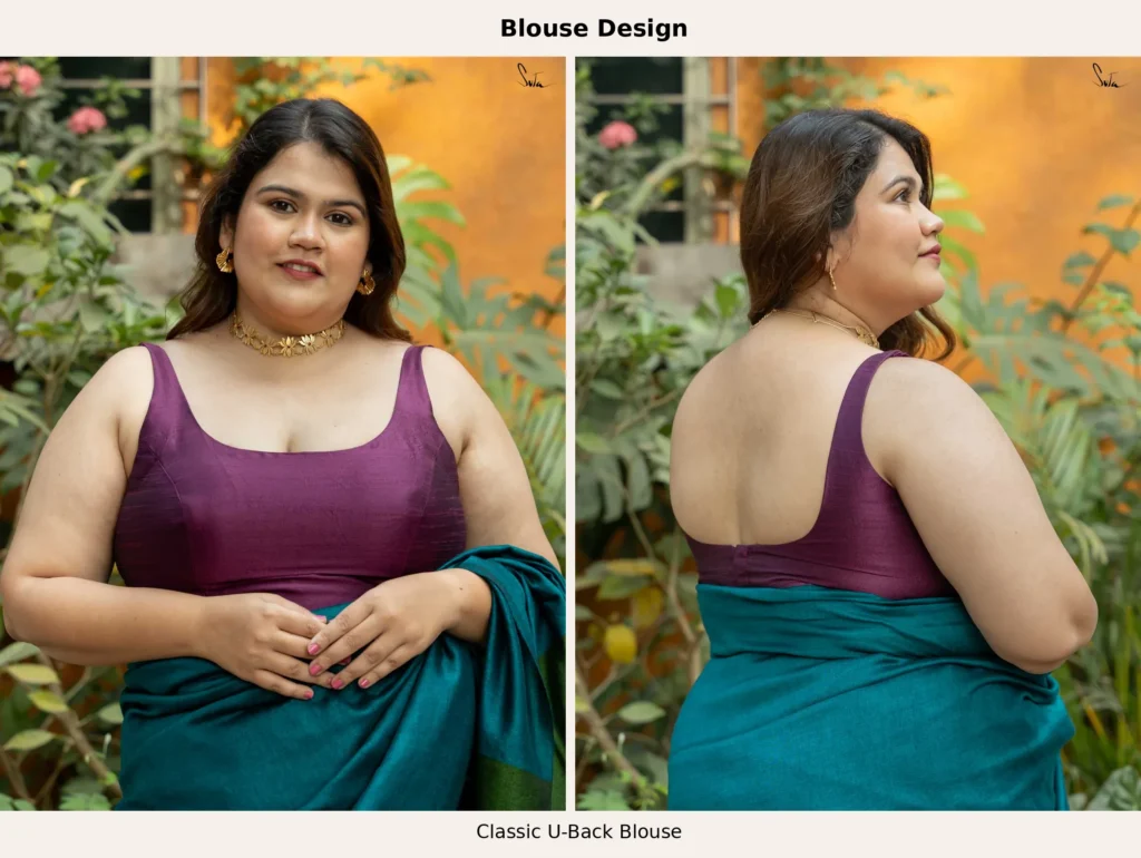 Classic U-Back Blouse