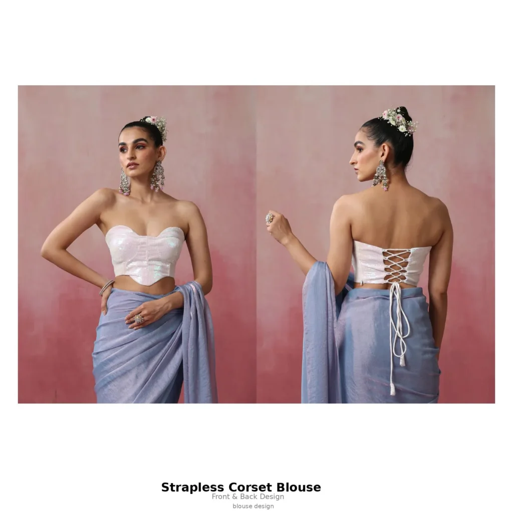 Strapless Corset Blouse