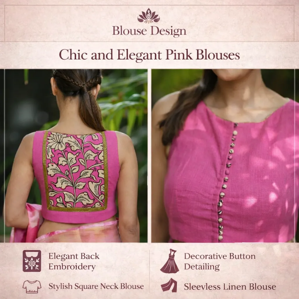 Chic and Elegant Pink Blouse
