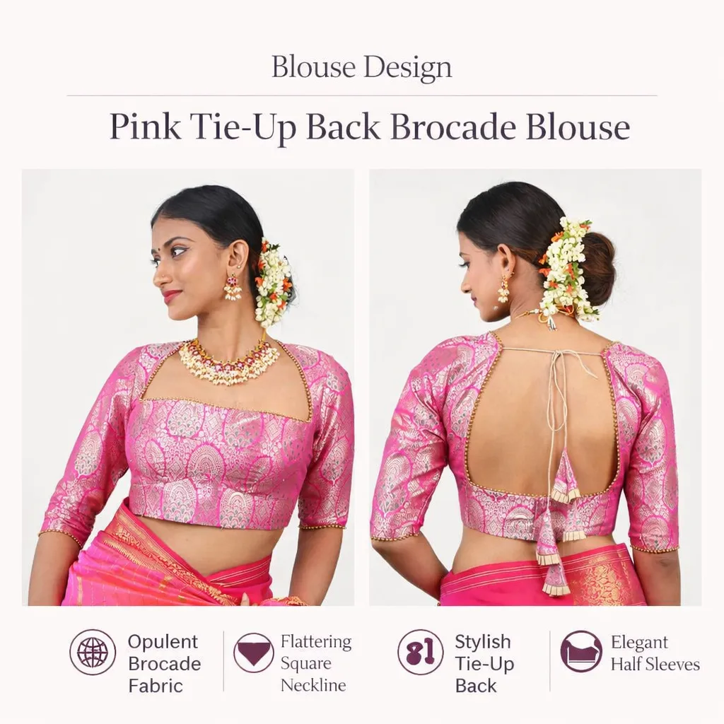 Pink Blouse Designs