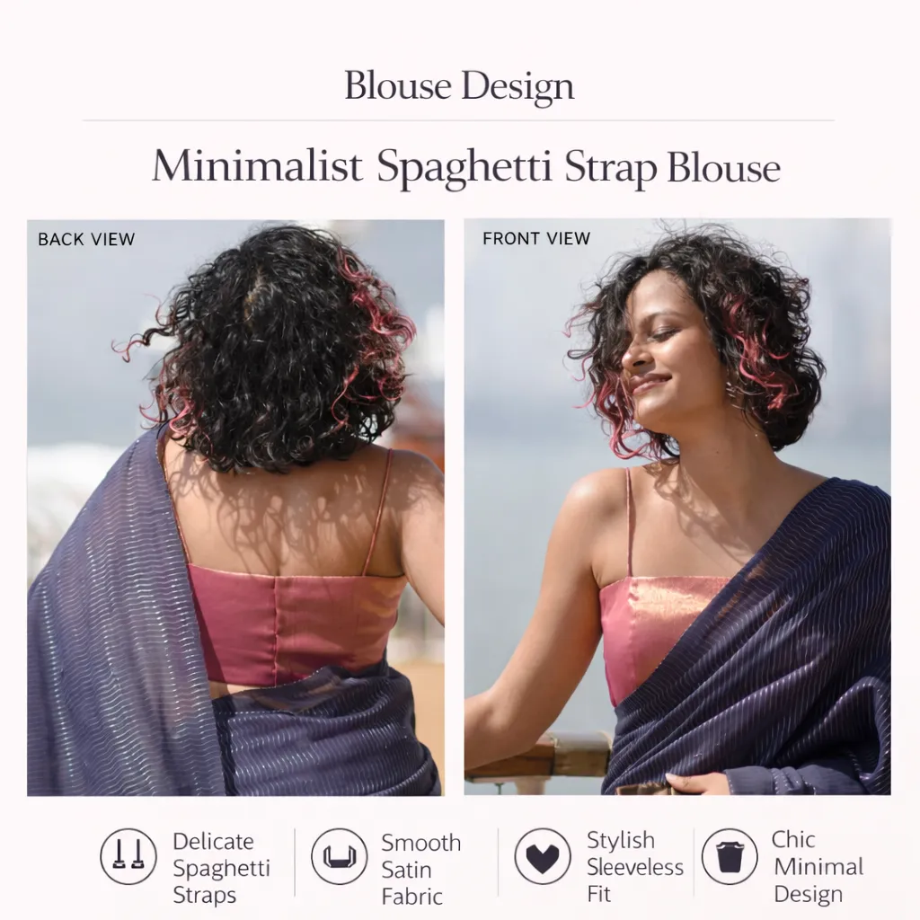 Minimalist Spaghetti Strap Blouse